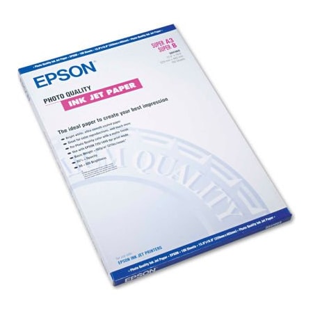 Epson Matte Presentation Paper, Bright White, 13in x 19in, 100 Sheets/Pack S041069